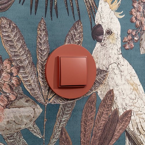 Seria MINI w kolorze terakoty Łącznik w kolorze terakoty