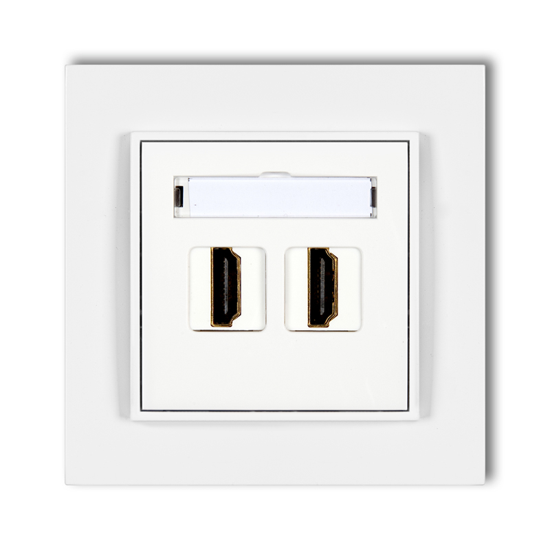 HDMI 1.4 double socket